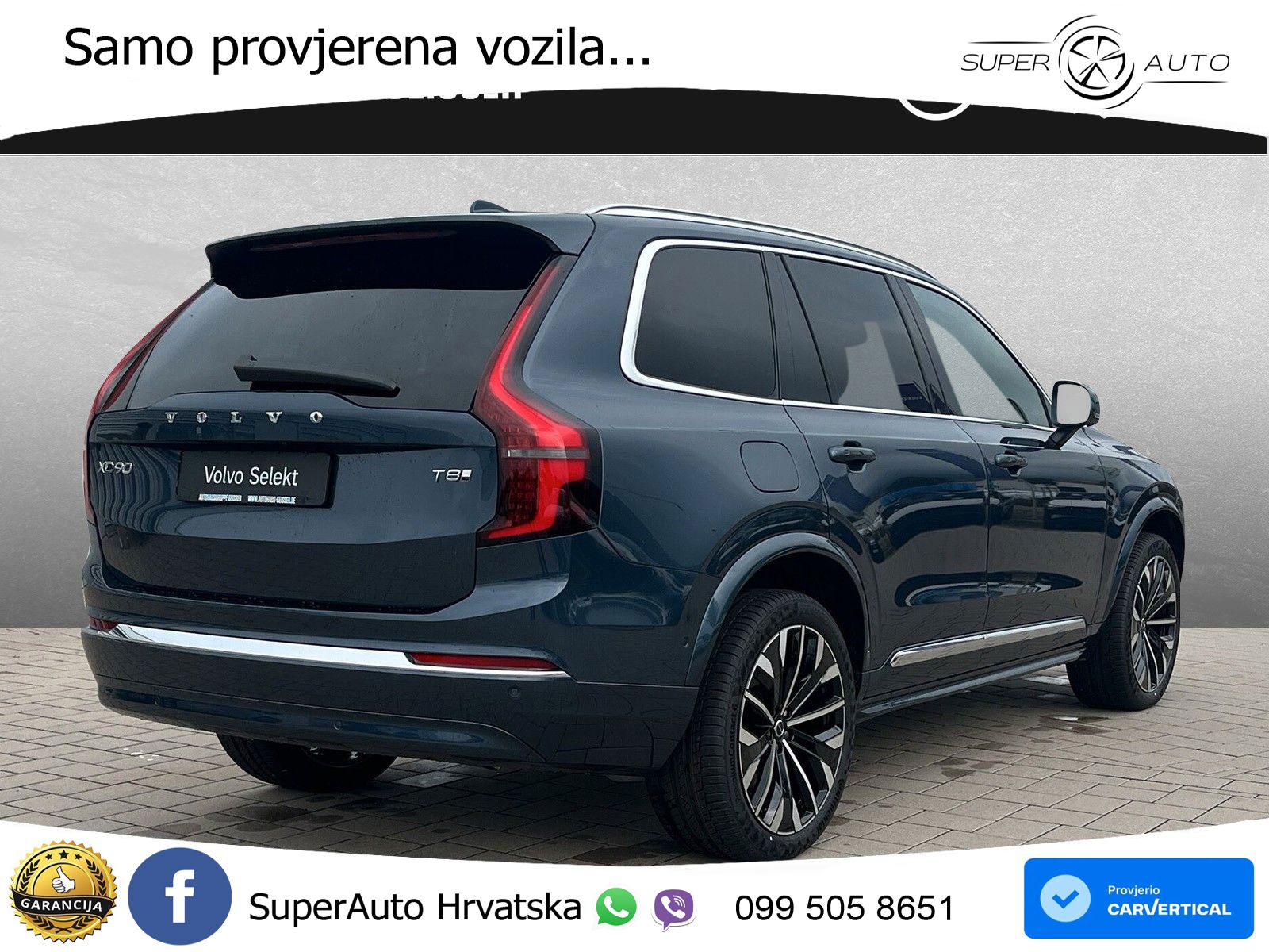 Volvo XC90 2.0 T8 AWD Automatic LED+GR SJED+ACC