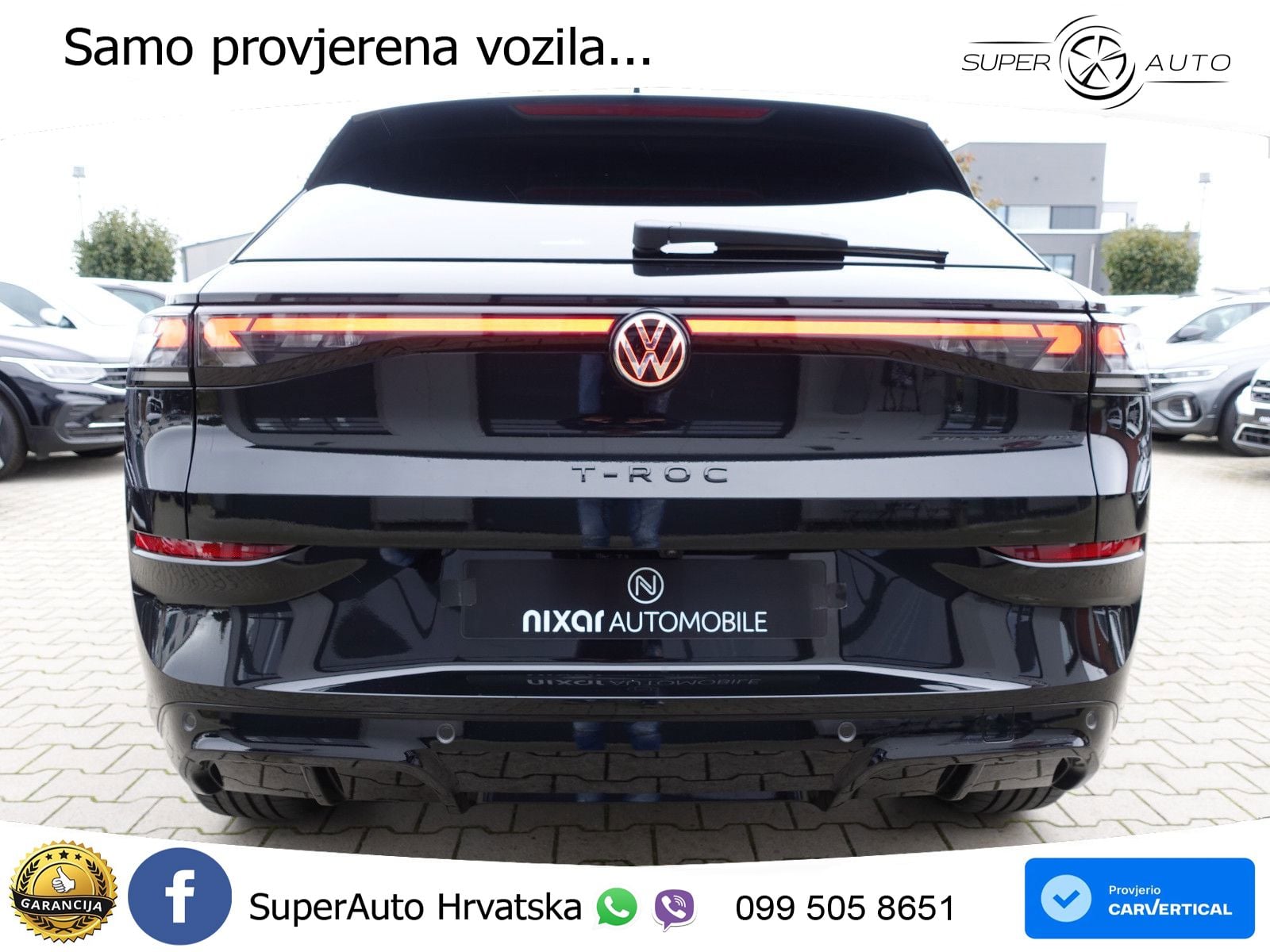 Volkswagen T-Roc 1.5 eTSI (150 KS)  DSG R-Line LED+GR SJED+ACC