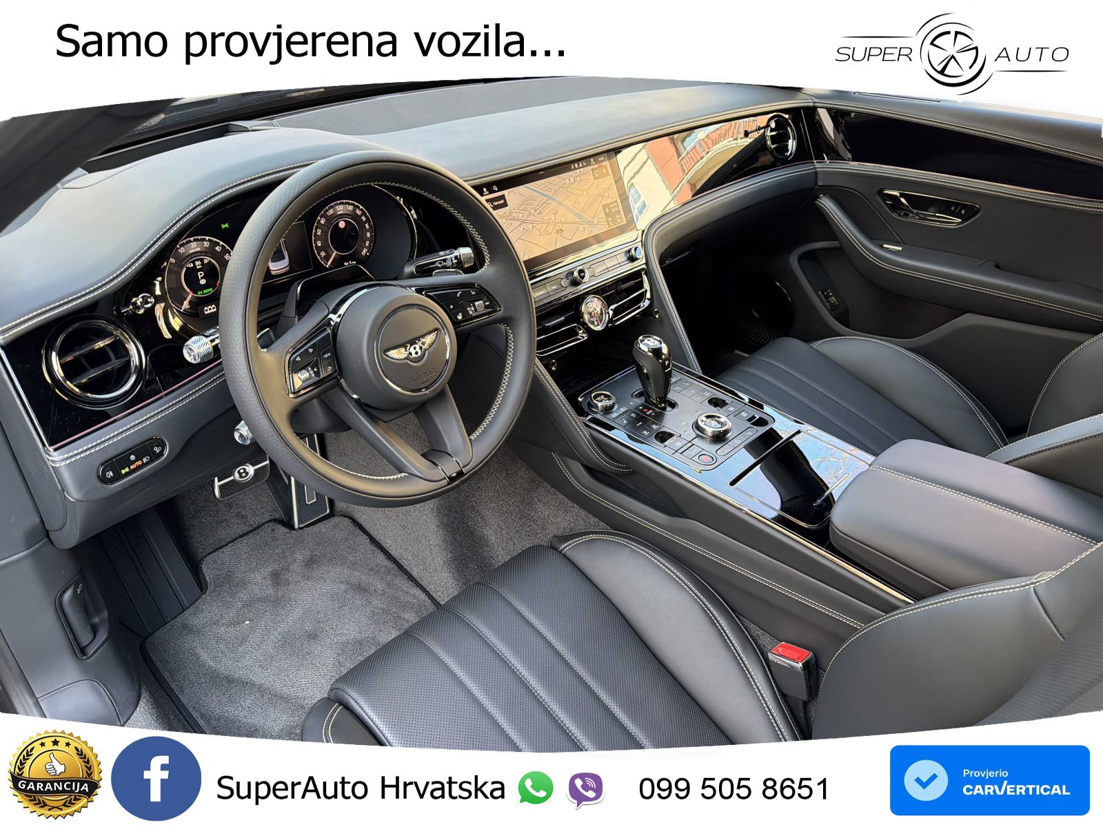 Bentley Flying Spur IV S 4.0 V8 TFSi (680 KS) AWD DCT ZRAČNI+ACC+GR SJED+KAM+PANO