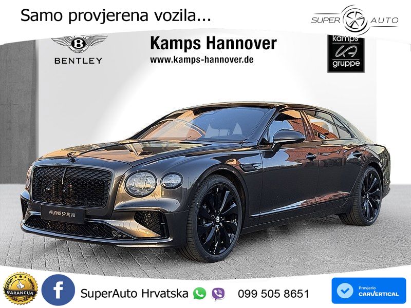 Bentley Flying Spur IV S 4.0 V8 TFSi (680 KS) AWD DCT ZRAČNI+ACC+GR SJED+KAM+PANO