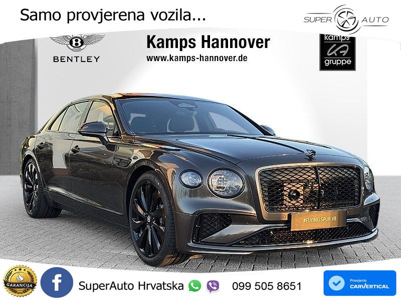 Bentley Flying Spur IV S 4.0 V8 TFSi (680 KS) AWD DCT ZRAČNI+ACC+GR SJED+KAM+PANO