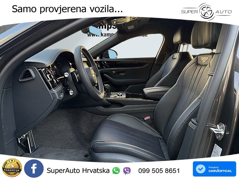 Bentley Flying Spur IV S 4.0 V8 TFSi (680 KS) AWD DCT ZRAČNI+ACC+GR SJED+KAM+PANO