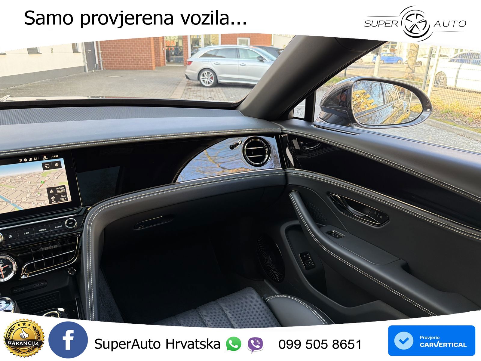 Bentley Flying Spur IV S 4.0 V8 TFSi (680 KS) AWD DCT ZRAČNI+ACC+GR SJED+KAM+PANO