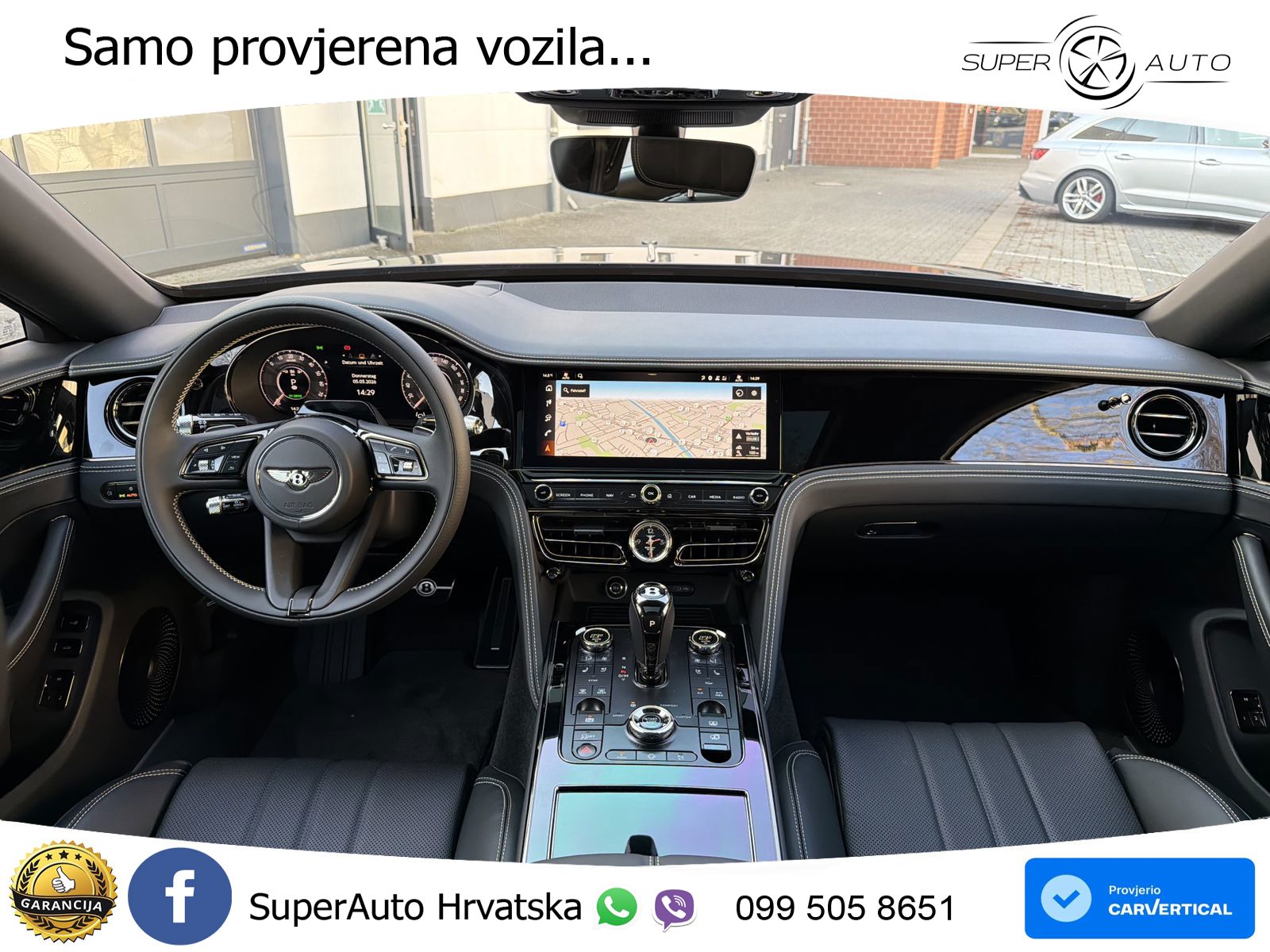 Bentley Flying Spur IV S 4.0 V8 TFSi (680 KS) AWD DCT ZRAČNI+ACC+GR SJED+KAM+PANO