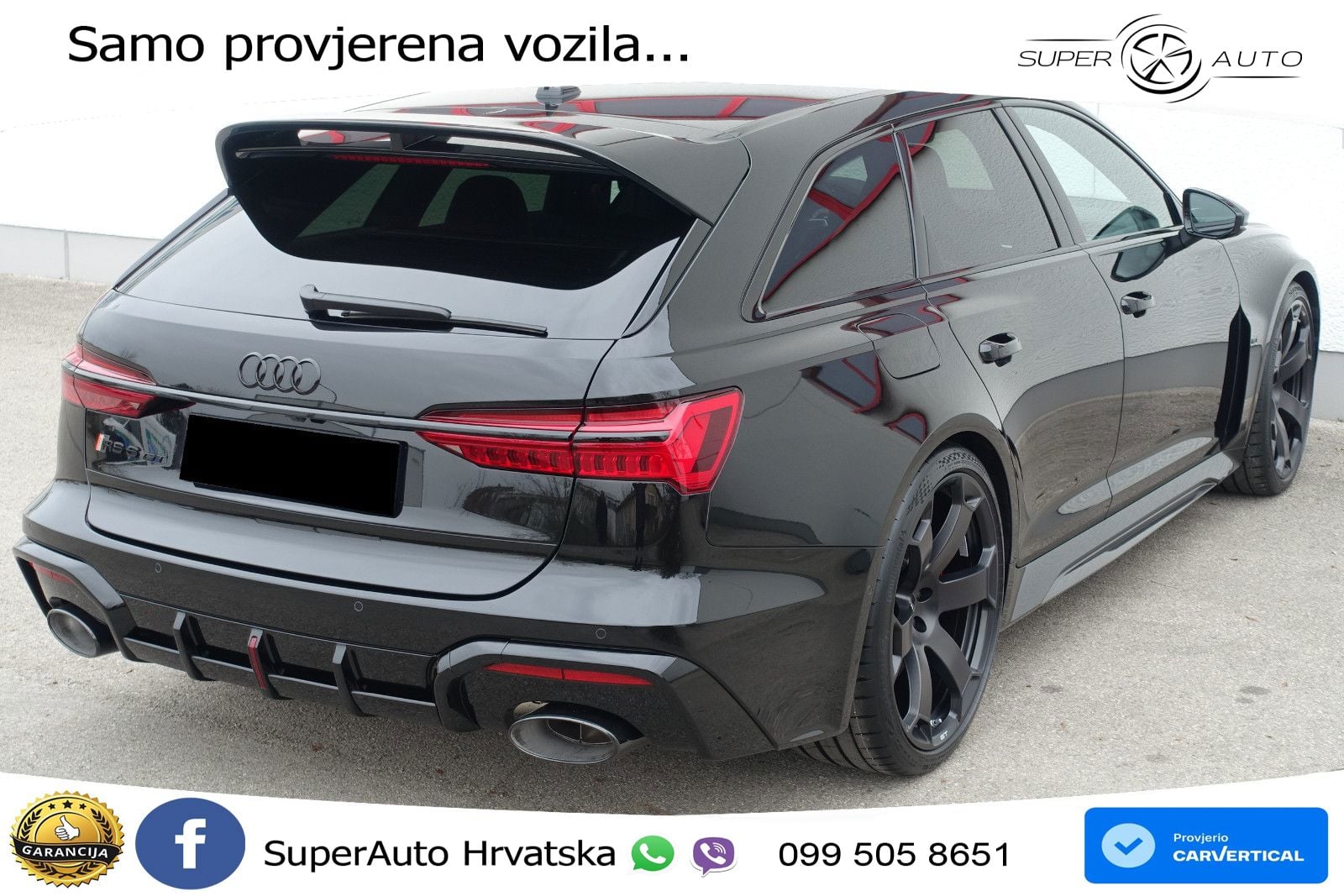 Audi RS6 Avant GT 4.0 TFSI V8 (630 KS) quattro tiptronic LED+GR SJED+ACC