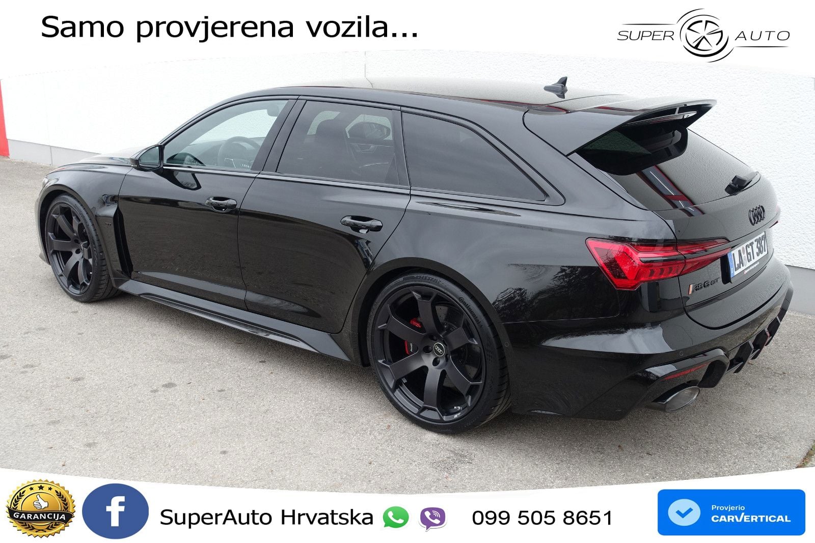 Audi RS6 Avant GT 4.0 TFSI V8 (630 KS) quattro tiptronic LED+GR SJED+ACC