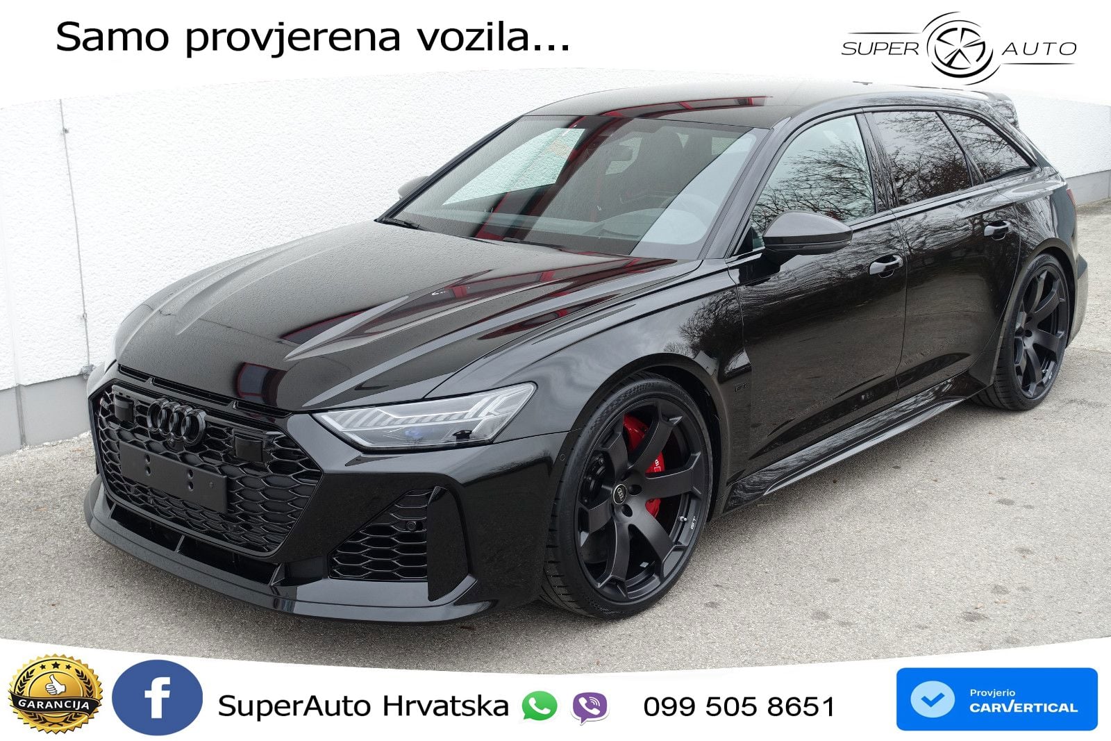 Audi RS6 Avant GT 4.0 TFSI V8 (630 KS) quattro tiptronic LED+GR SJED+ACC