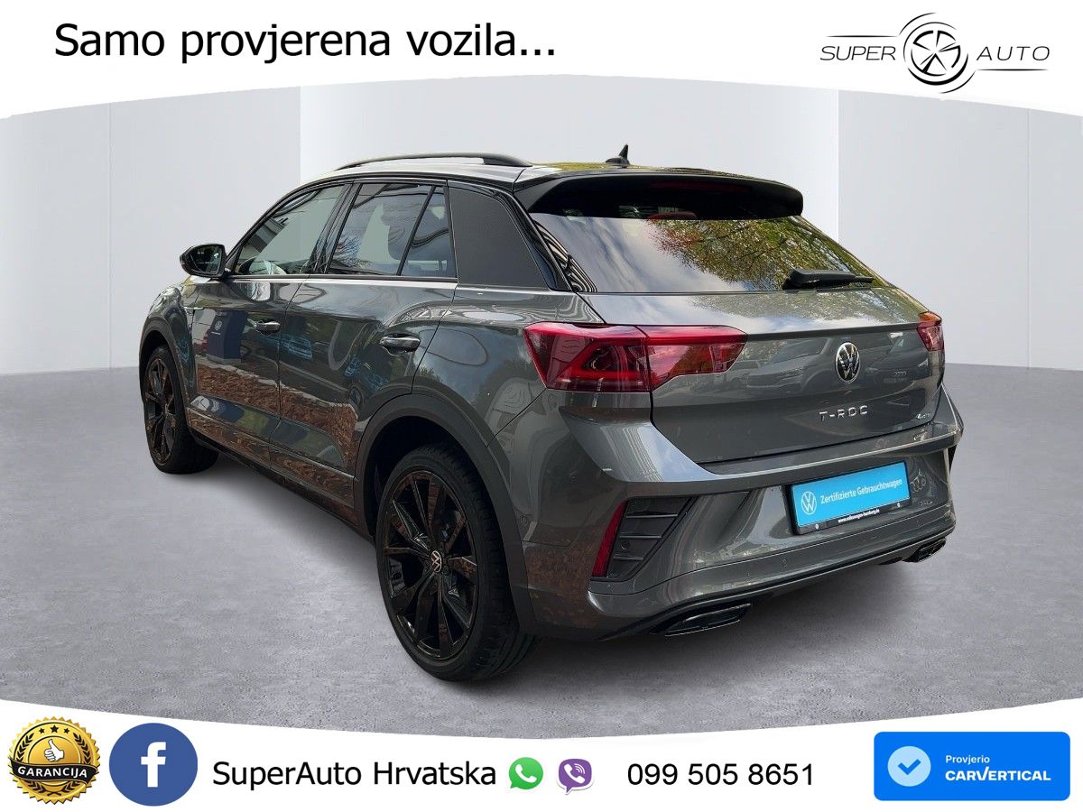 Volkswagen T-Roc 2.0 TSI (190 KS) 4M DSG R-Line LED+GR SJED+ACC