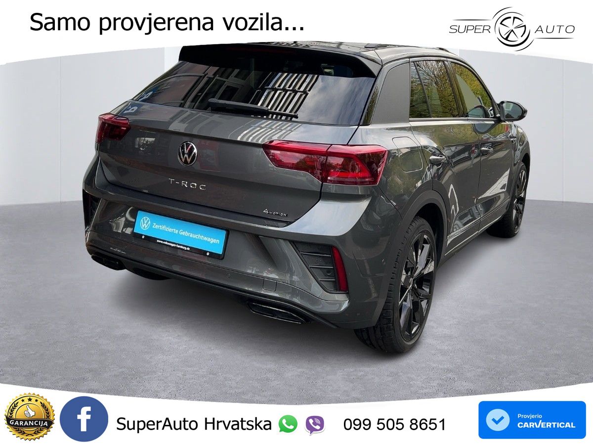 Volkswagen T-Roc 2.0 TSI (190 KS) 4M DSG R-Line LED+GR SJED+ACC