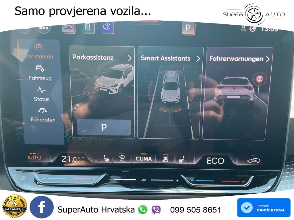 Cupra Formentor 1.5 TSI (204 KS) e-Hybrid DSG LED+GR SJED+ACC