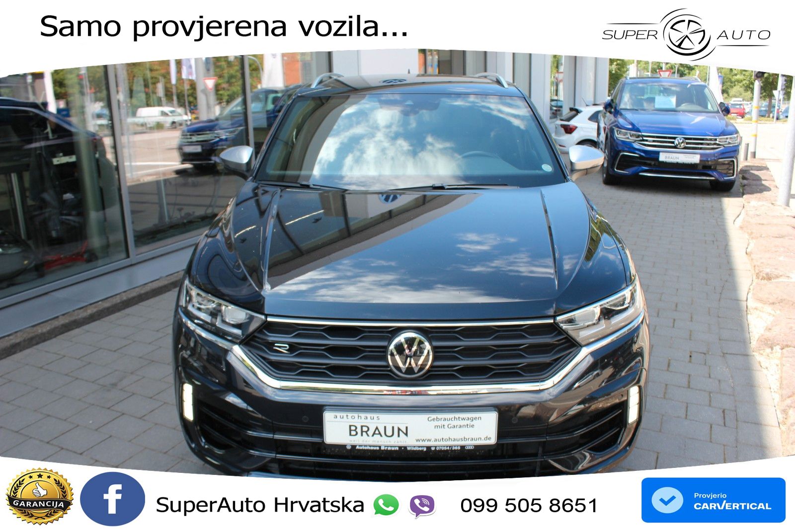 Volkswagen T-Roc I R 2.0 TSI (300 KS) OPF 4M DSG LED+GR SJED+ACC