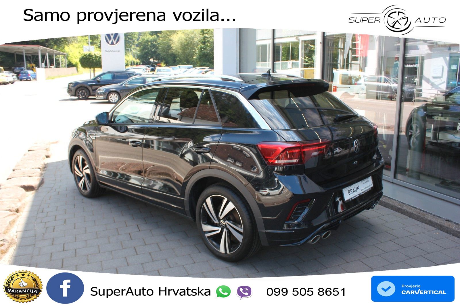 Volkswagen T-Roc I R 2.0 TSI (300 KS) OPF 4M DSG LED+GR SJED+ACC