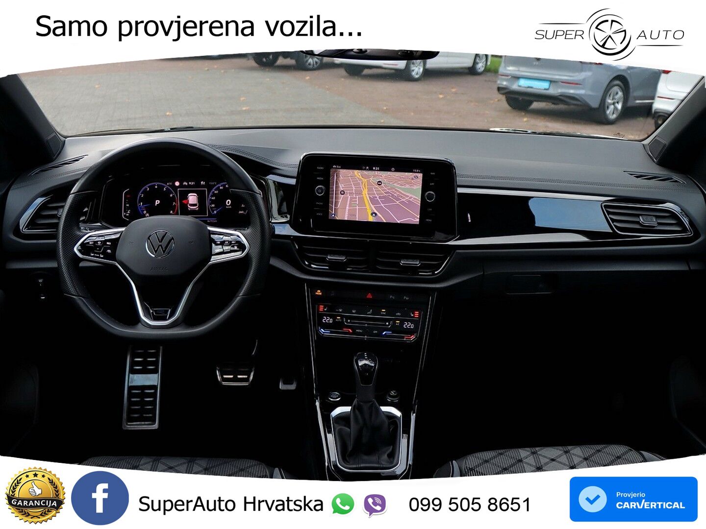 Volkswagen T-Roc 1.5 TSI (150 KS) DSG R-Line LED+GR SJED+ACC