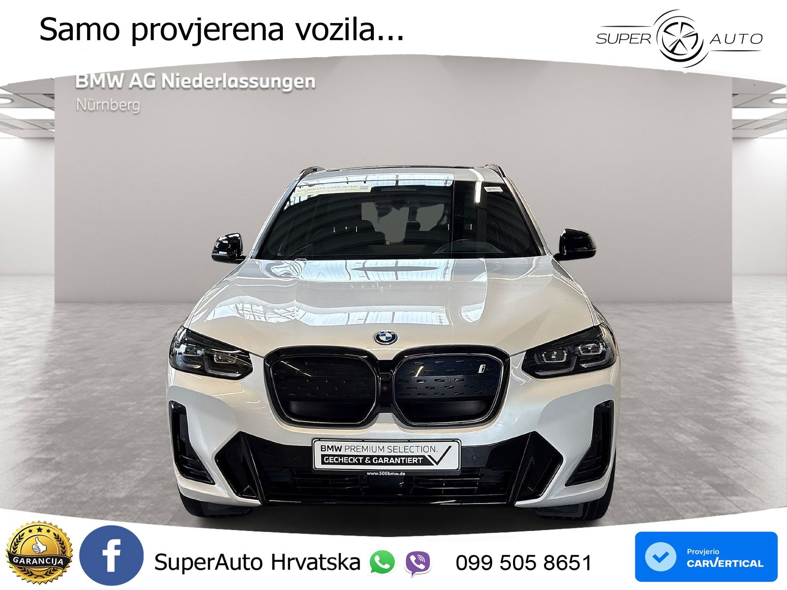 BMW iX3 80 kWh (286 KS) M Sport ACC+HEAD+GR SJED+360+PANO