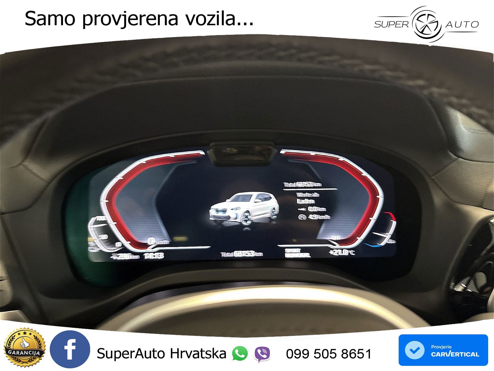 BMW iX3 80 kWh (286 KS) M Sport ACC+HEAD+GR SJED+360+PANO