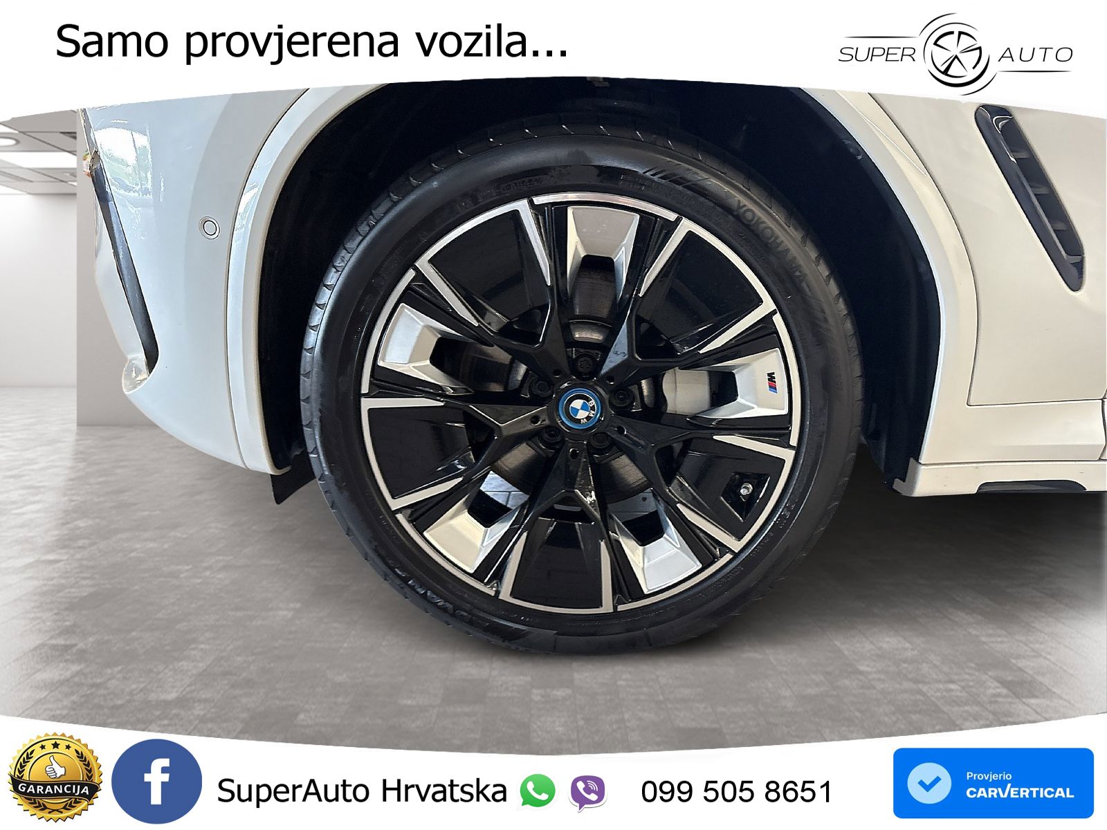 BMW iX3 80 kWh (286 KS) M Sport ACC+HEAD+GR SJED+360+PANO