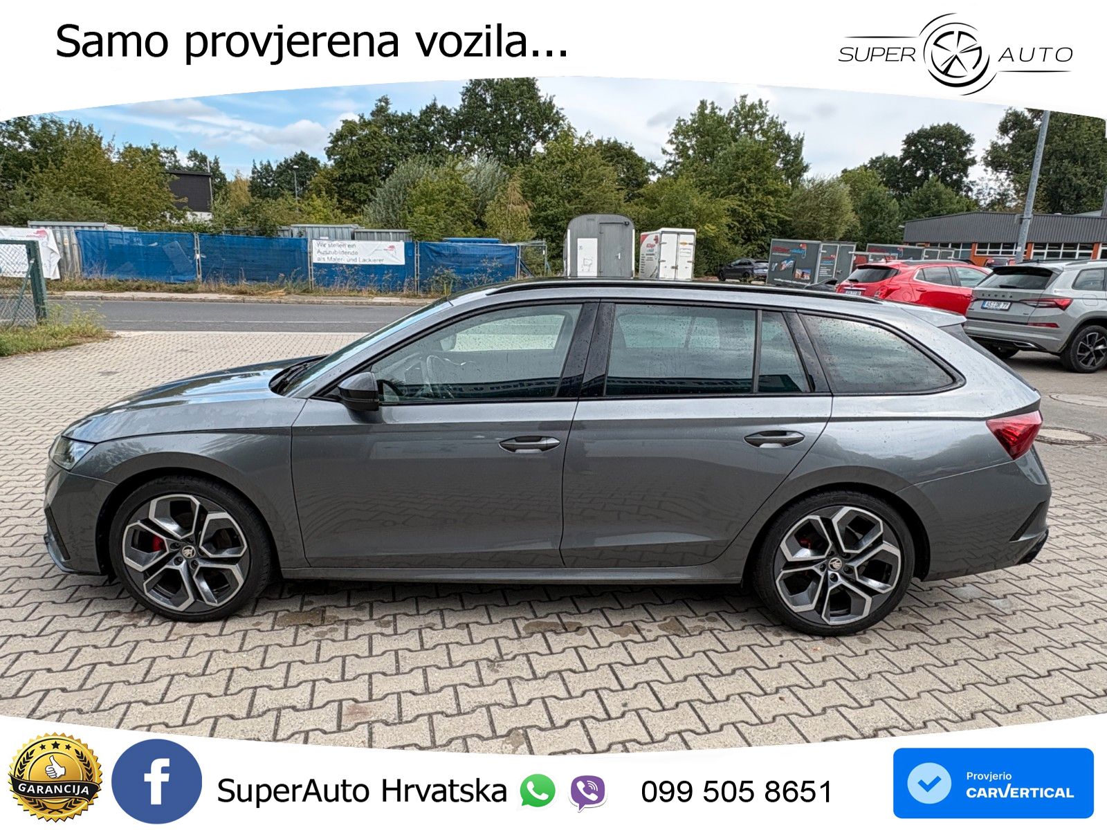Škoda Octavia Combi RS 2.0 TDI (200 KS) DSG LED+GR SJED+ACC