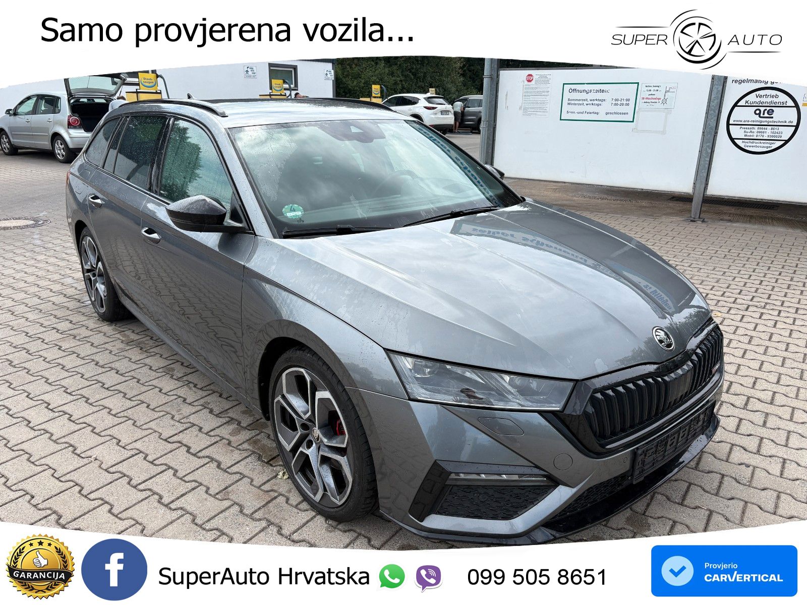 Škoda Octavia Combi RS 2.0 TDI (200 KS) DSG LED+GR SJED+ACC