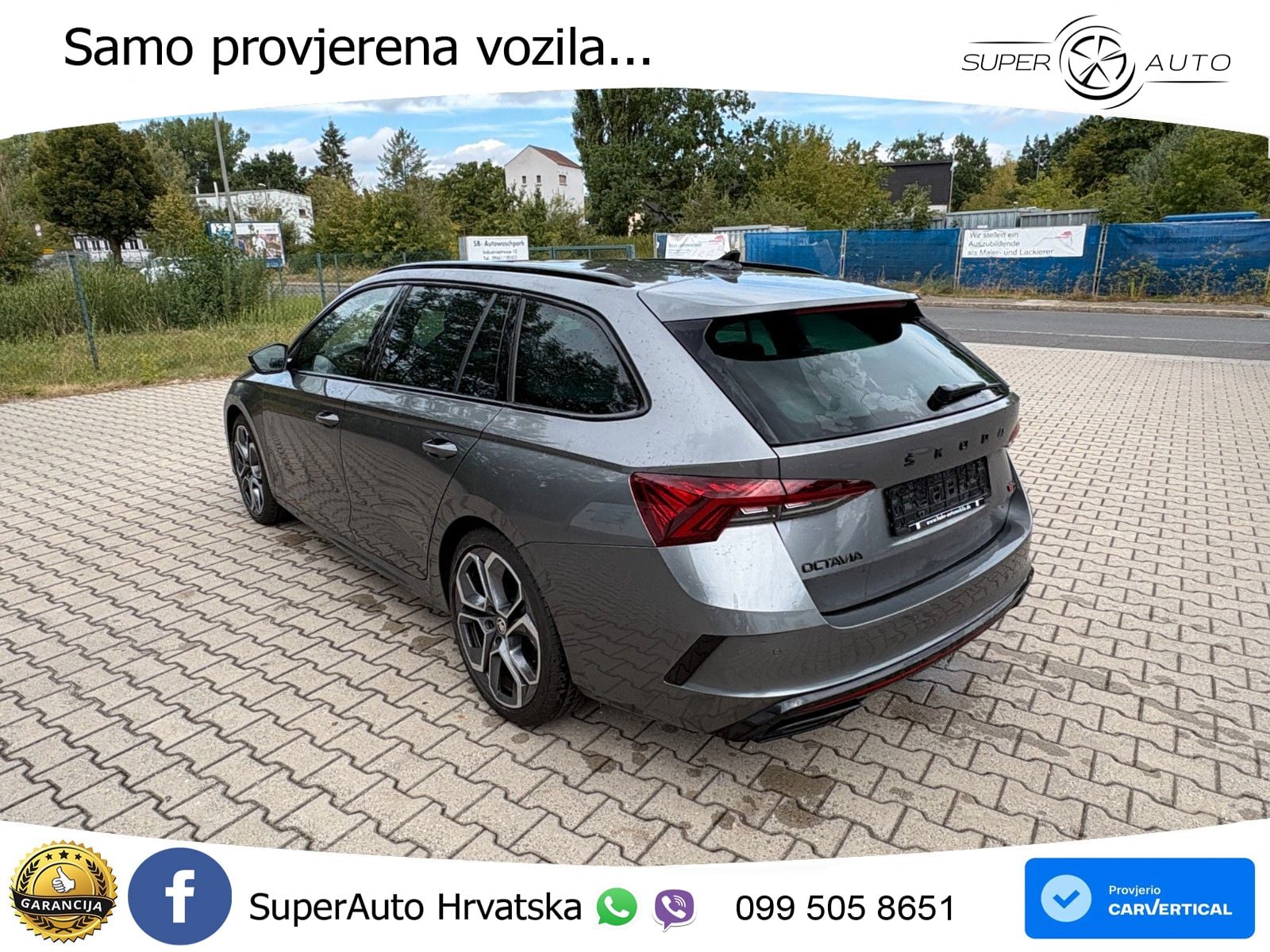 Škoda Octavia Combi RS 2.0 TDI (200 KS) DSG LED+GR SJED+ACC
