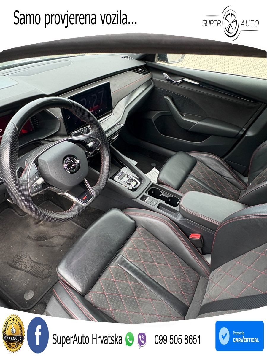 Škoda Octavia Combi RS 2.0 TDI (200 KS) DSG LED+GR SJED+ACC