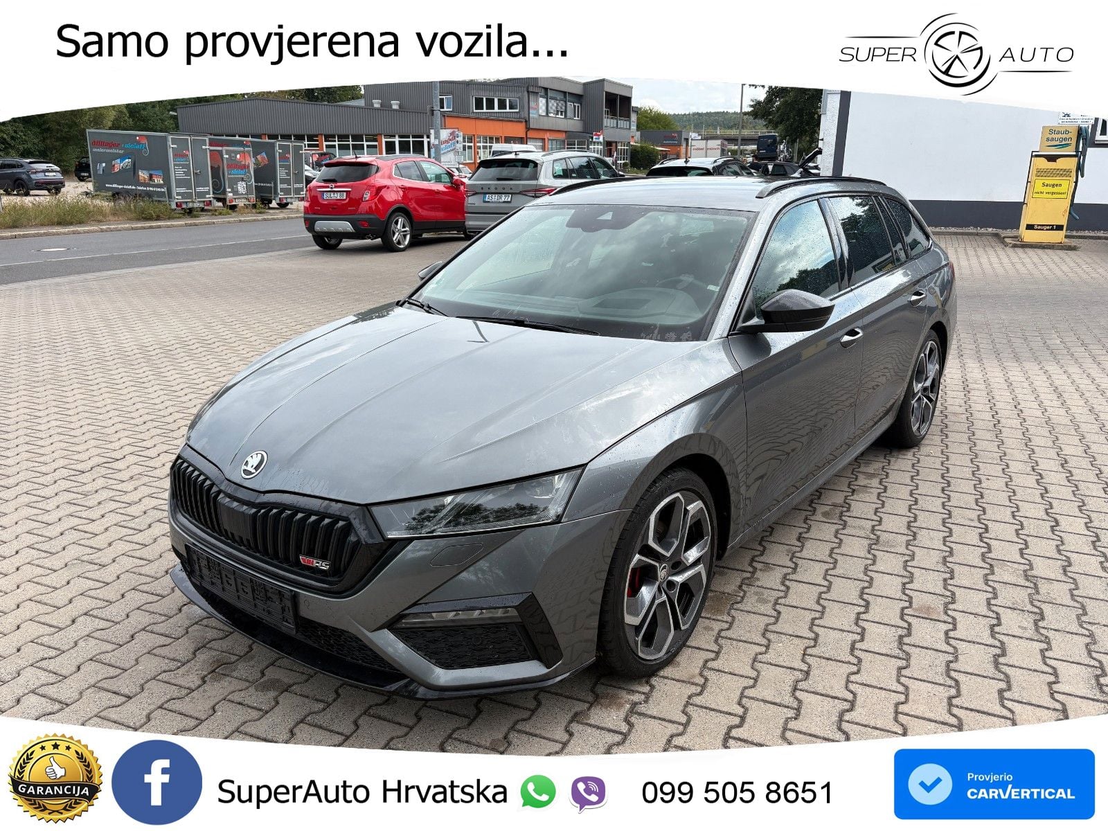 Škoda Octavia Combi RS 2.0 TDI (200 KS) DSG LED+GR SJED+ACC