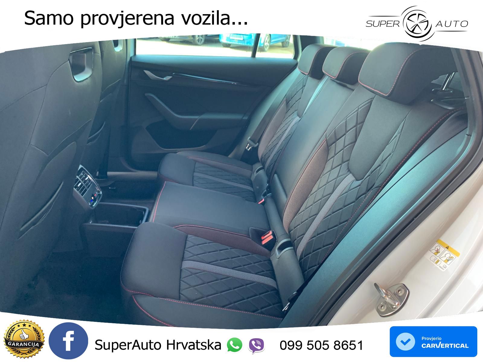 Škoda Octavia Combi RS 2.0 TSI (265 KS) DSG MATRIX+GR SJED+KAM