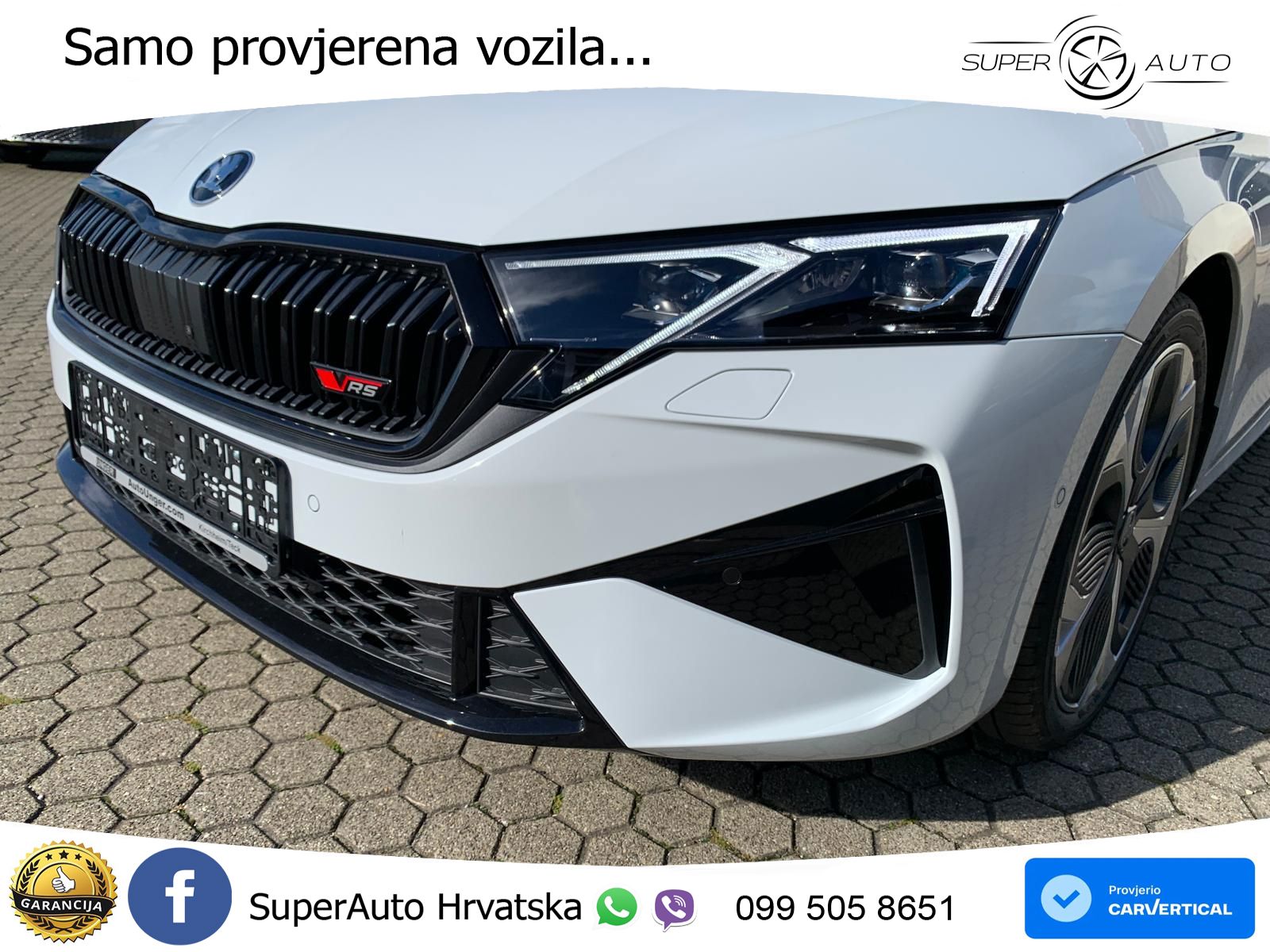 Škoda Octavia Combi RS 2.0 TSI (265 KS) DSG MATRIX+GR SJED+KAM