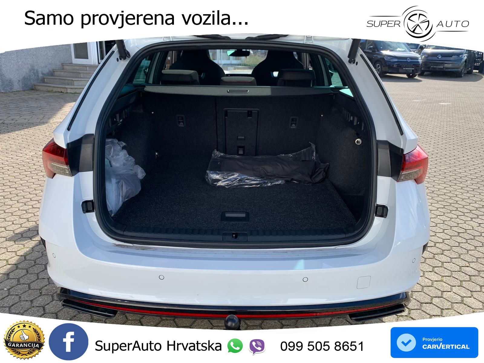 Škoda Octavia Combi RS 2.0 TSI (265 KS) DSG MATRIX+GR SJED+KAM