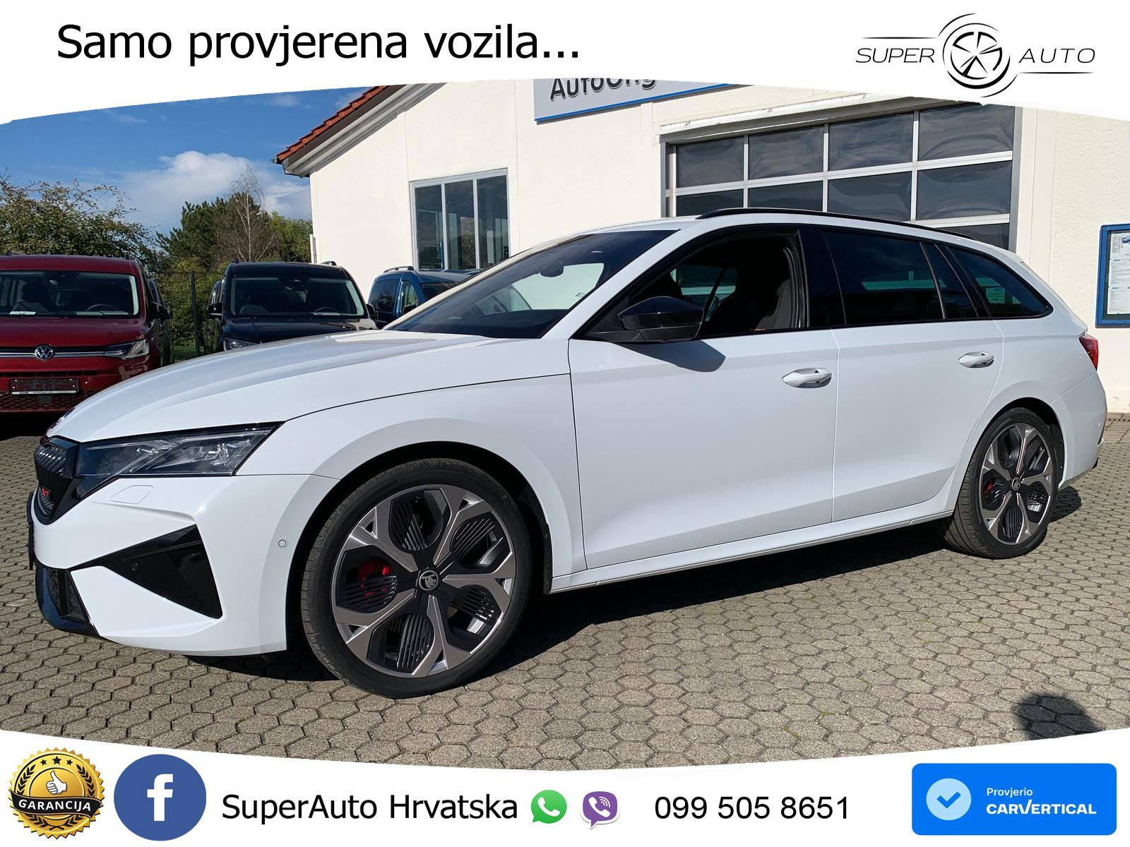 Škoda Octavia Combi RS 2.0 TSI (265 KS) DSG MATRIX+GR SJED+KAM