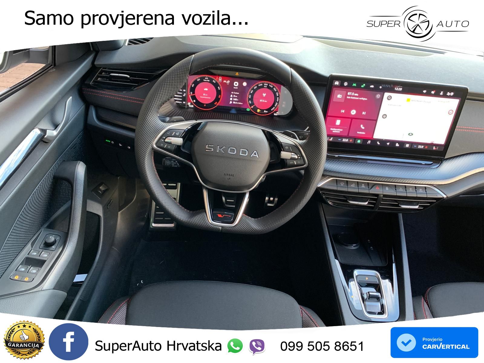 Škoda Octavia Combi RS 2.0 TSI (265 KS) DSG MATRIX+GR SJED+KAM