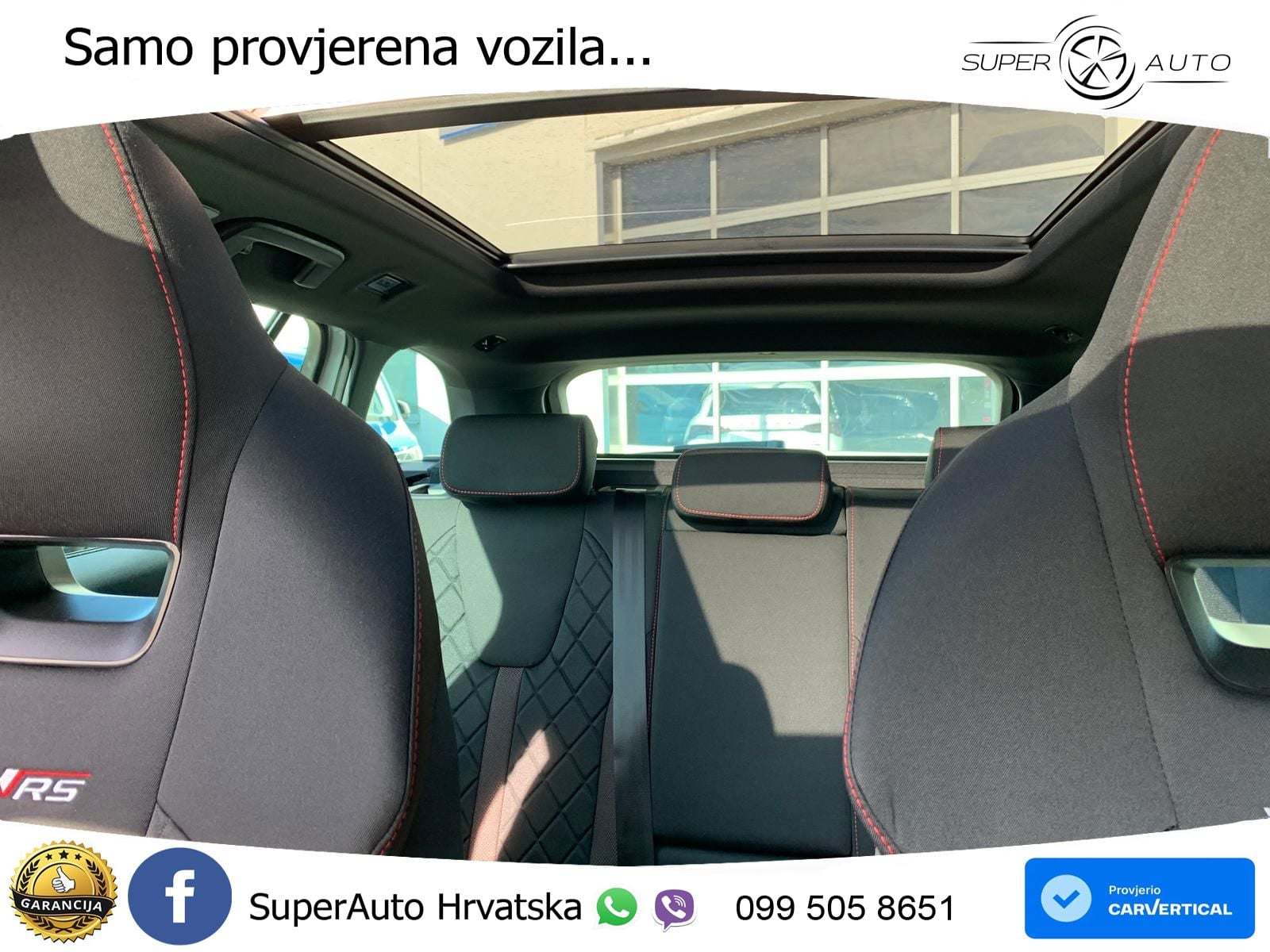Škoda Octavia Combi RS 2.0 TSI (265 KS) DSG MATRIX+GR SJED+KAM