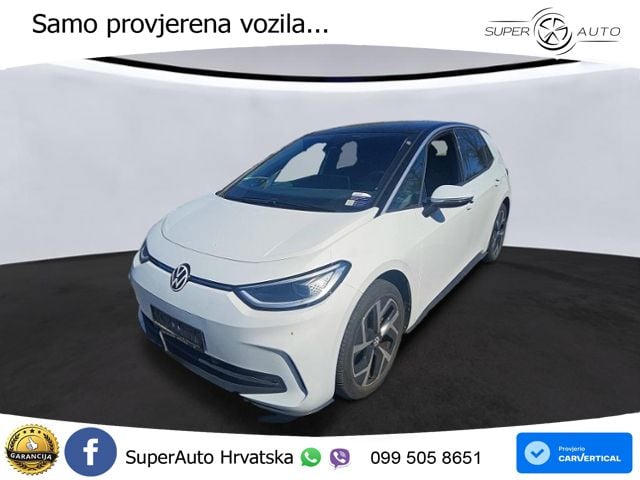 Volkswagen ID.3 Pro 62 kWh (204 KS) LED+GR SJED+ACC