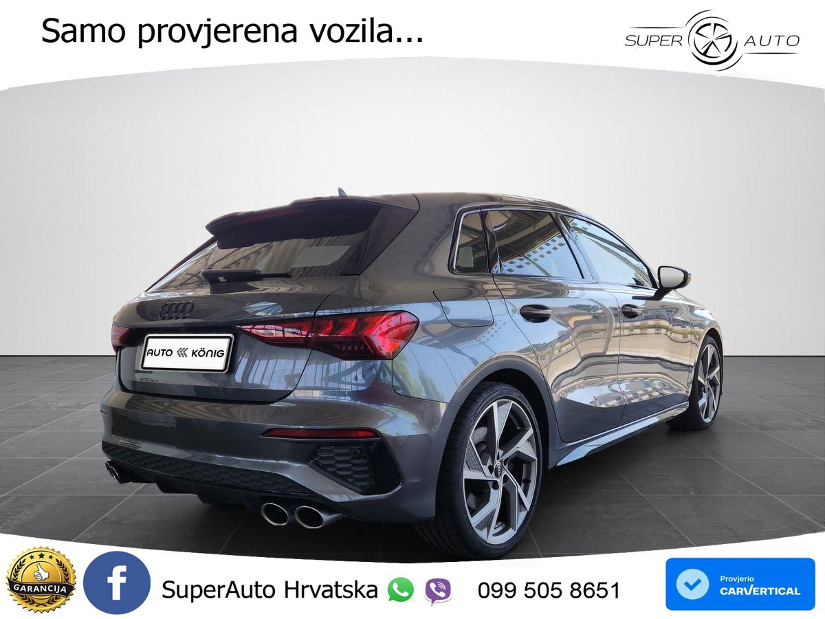 Audi S3 2.0 TFSI (310 KS) quattro S tronic LED+GR SJED+ACC