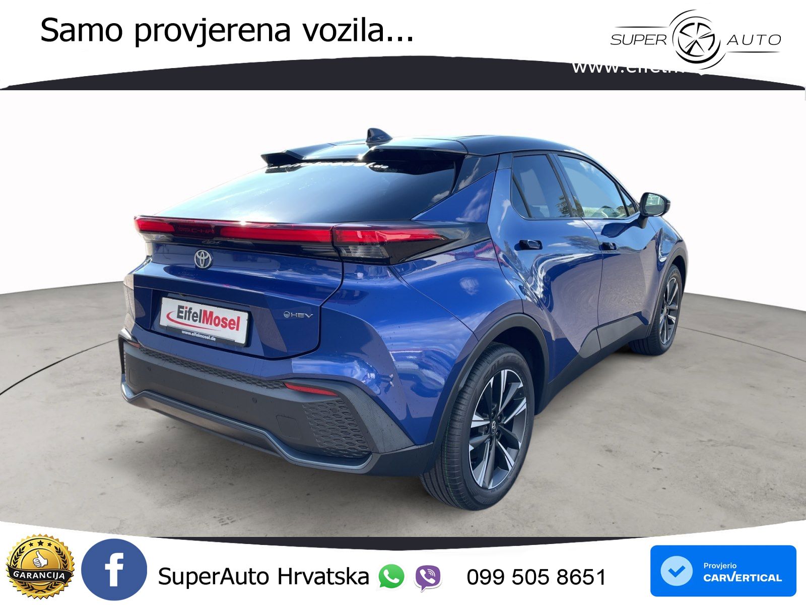 Toyota C-HR 1.8 (140 KS) Hybrid e-CVT Teamplayer LED+GR SJED+ACC