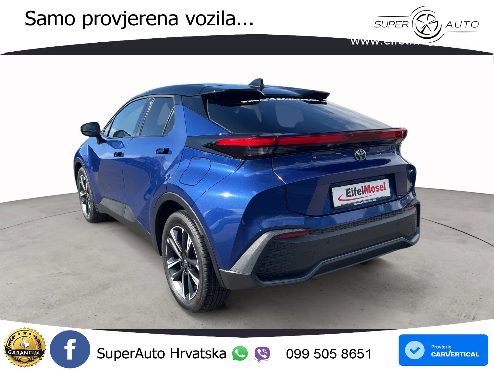Toyota C-HR 1.8 (140 KS) Hybrid e-CVT Teamplayer LED+GR SJED+ACC