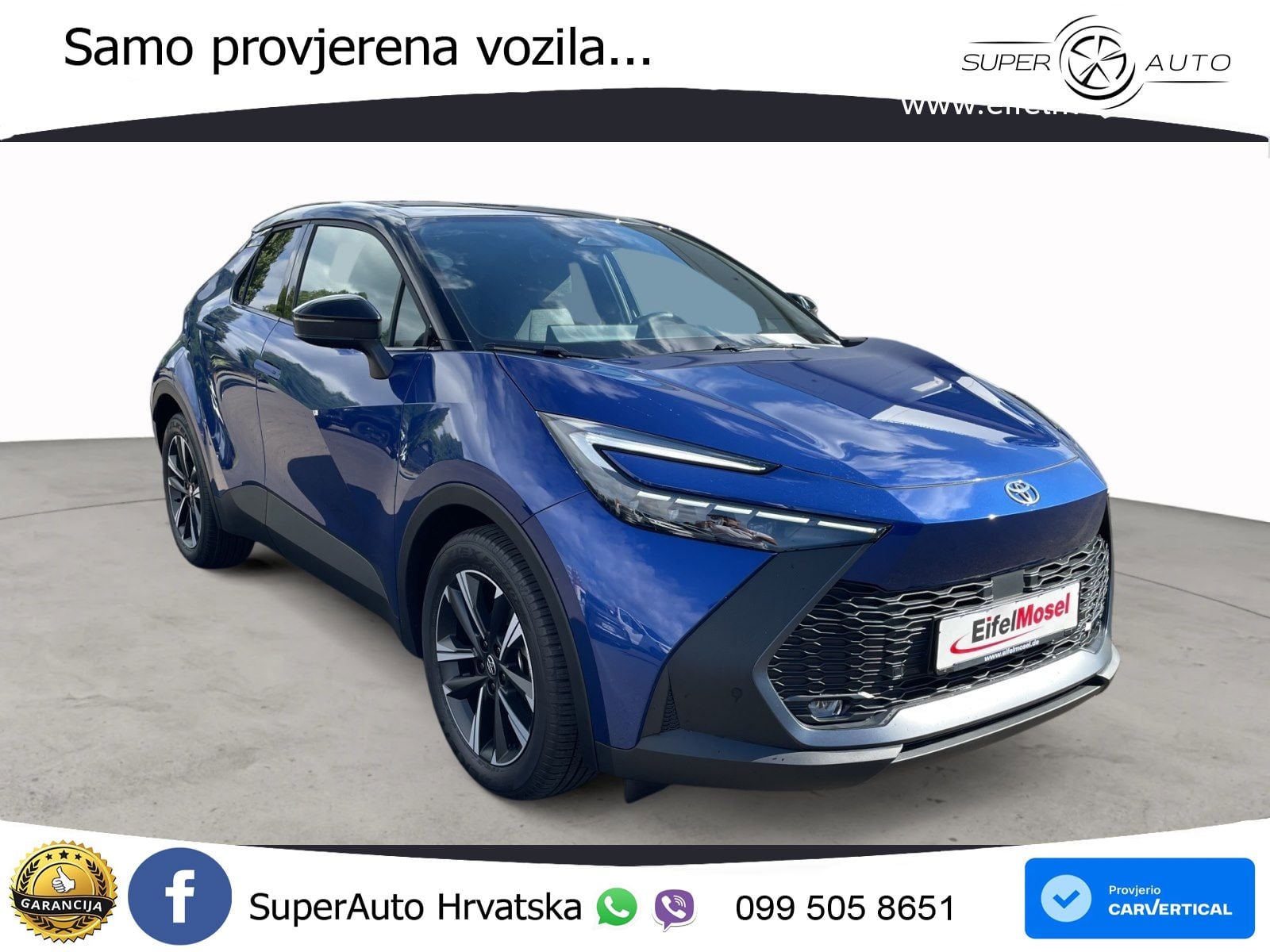 Toyota C-HR 1.8 (140 KS) Hybrid e-CVT Teamplayer LED+GR SJED+ACC