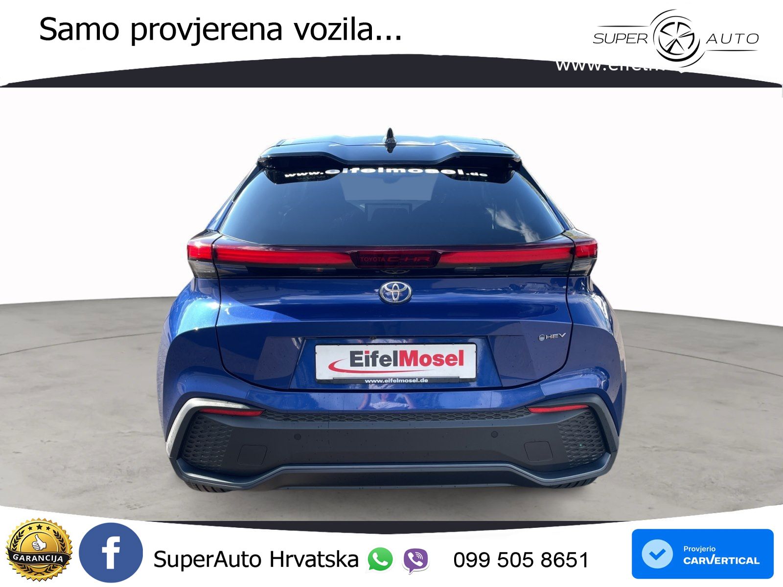 Toyota C-HR 1.8 (140 KS) Hybrid e-CVT Teamplayer LED+GR SJED+ACC