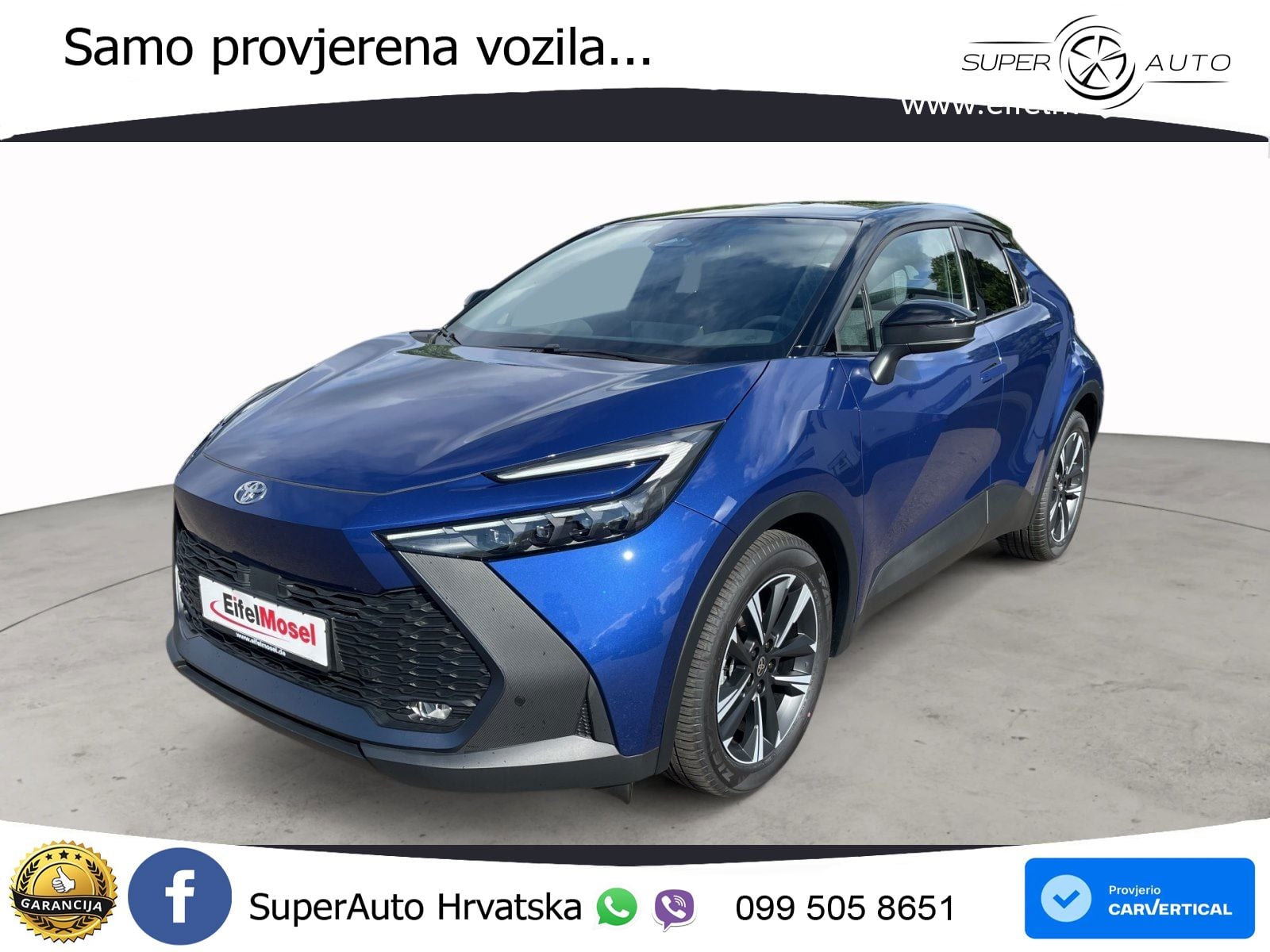 Toyota C-HR 1.8 (140 KS) Hybrid e-CVT Teamplayer LED+GR SJED+ACC