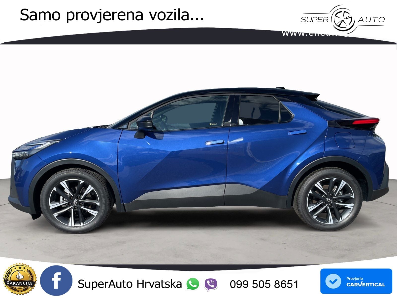 Toyota C-HR 1.8 (140 KS) Hybrid e-CVT Teamplayer LED+GR SJED+ACC