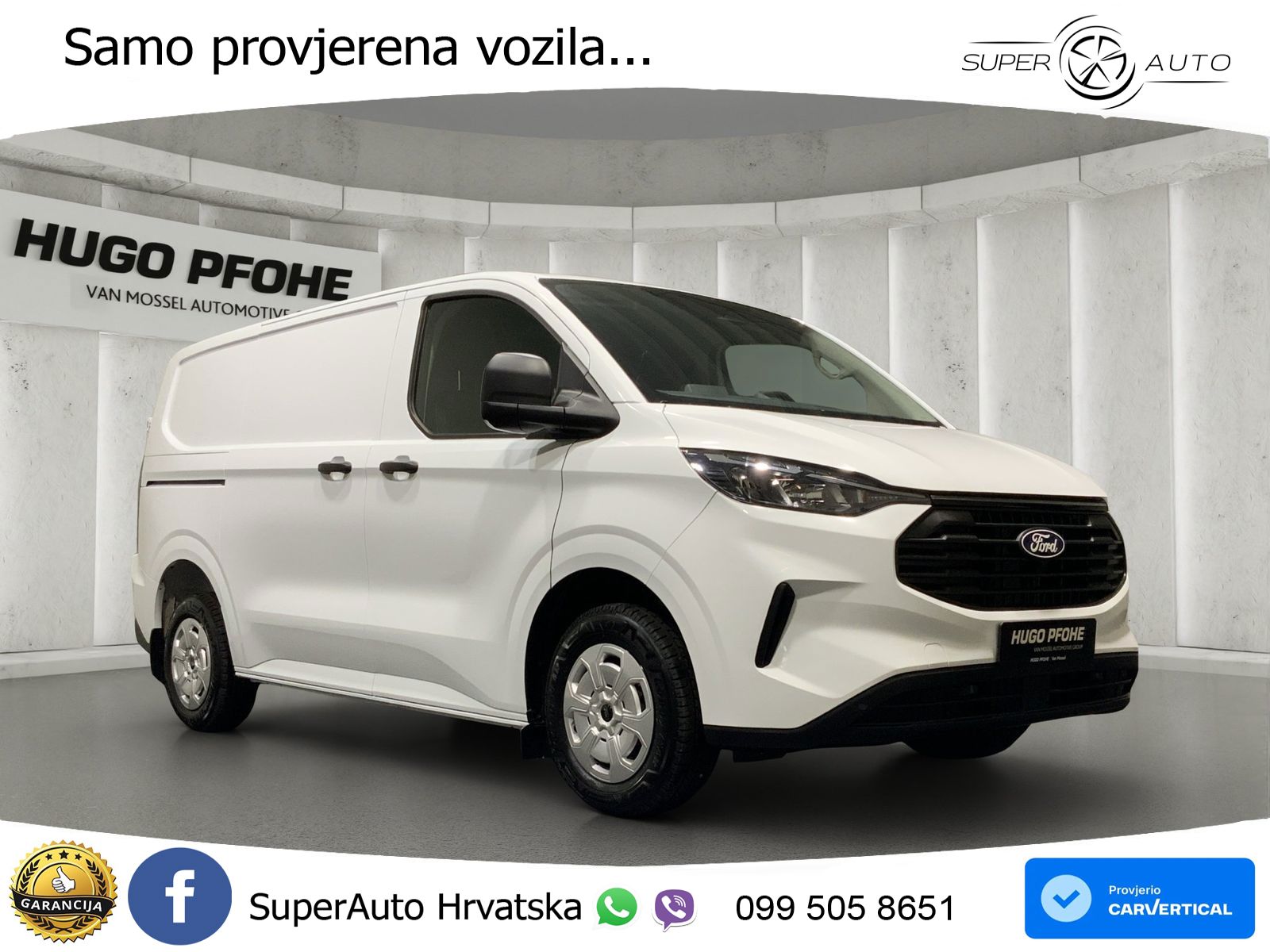 Ford Transit Custom Trend 320 L1 Kasten-LKW 110 KS