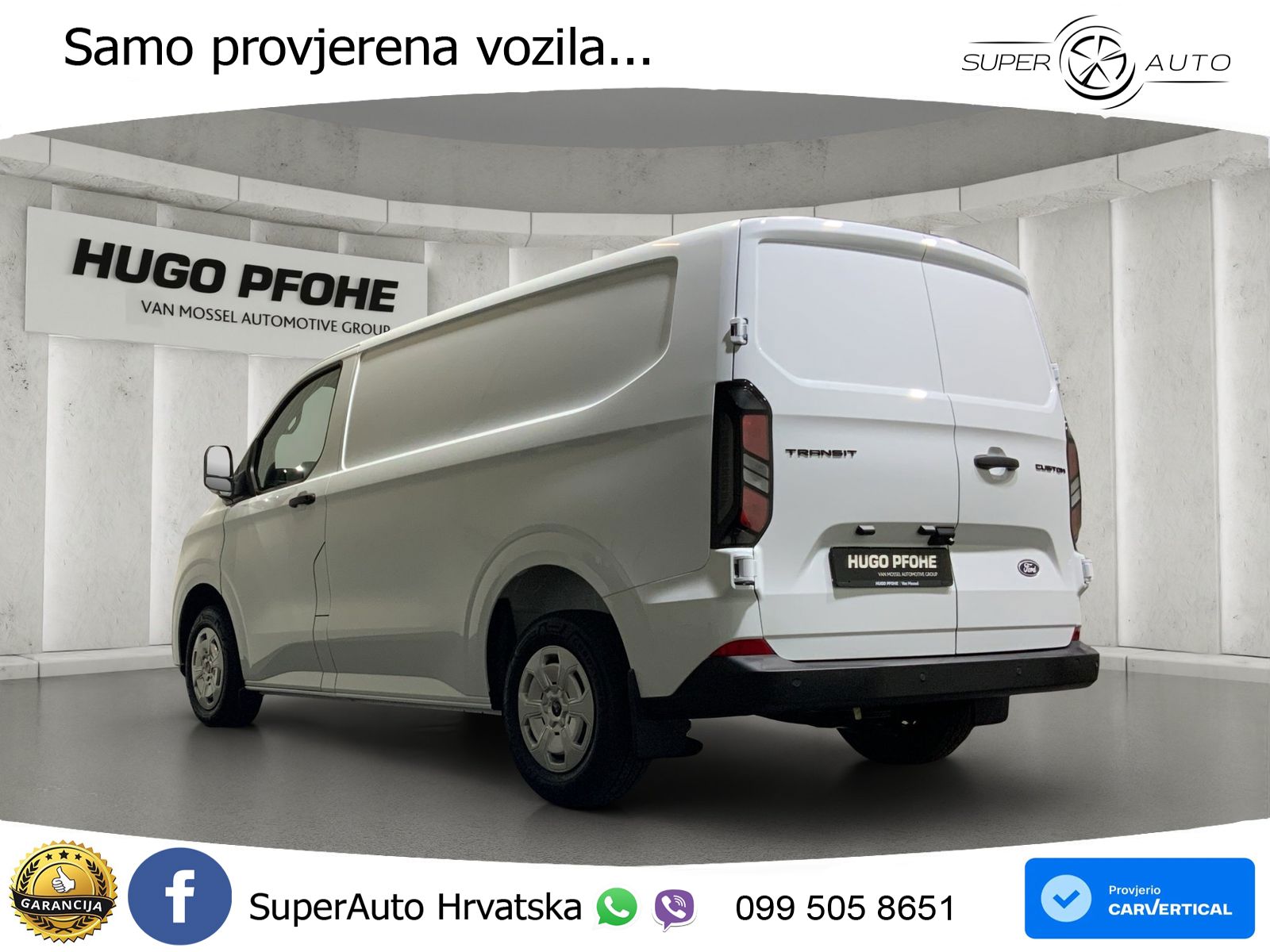 Ford Transit Custom Trend 320 L1 Kasten-LKW 110 KS