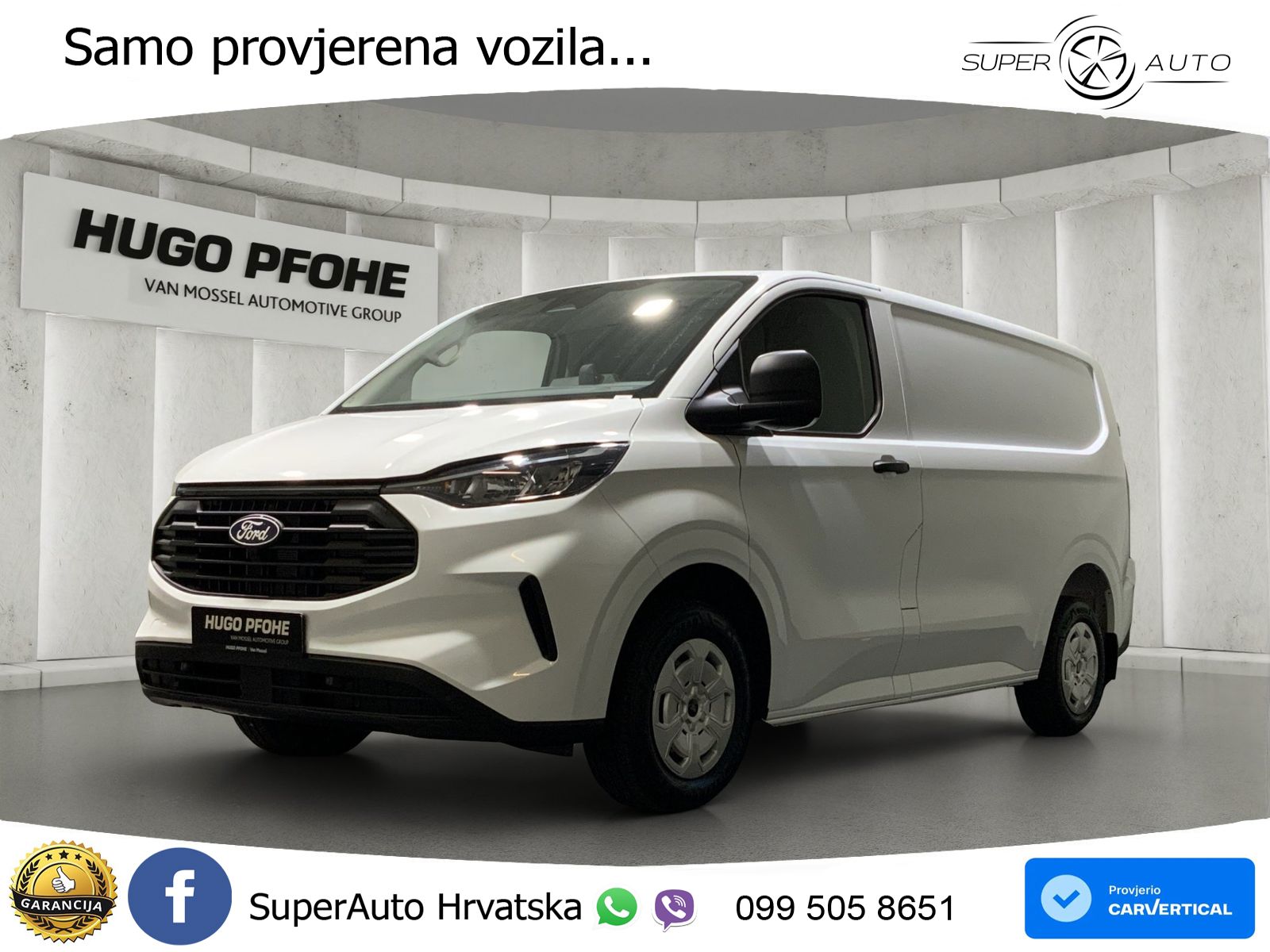 Ford Transit Custom Trend 320 L1 Kasten-LKW 110 KS