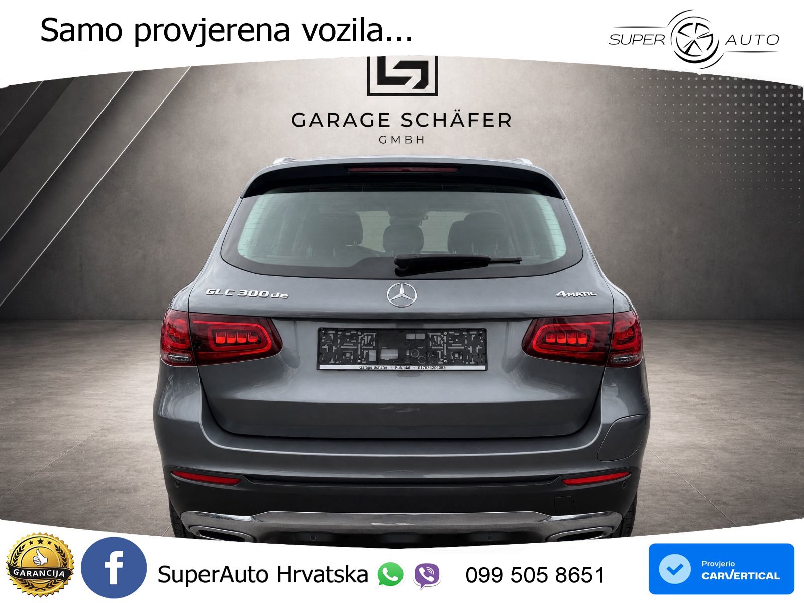 Mercedes GLC 300de (306 KS) 4MATIC 9G-TRONIC Exclusive LED+GR SJED+ACC