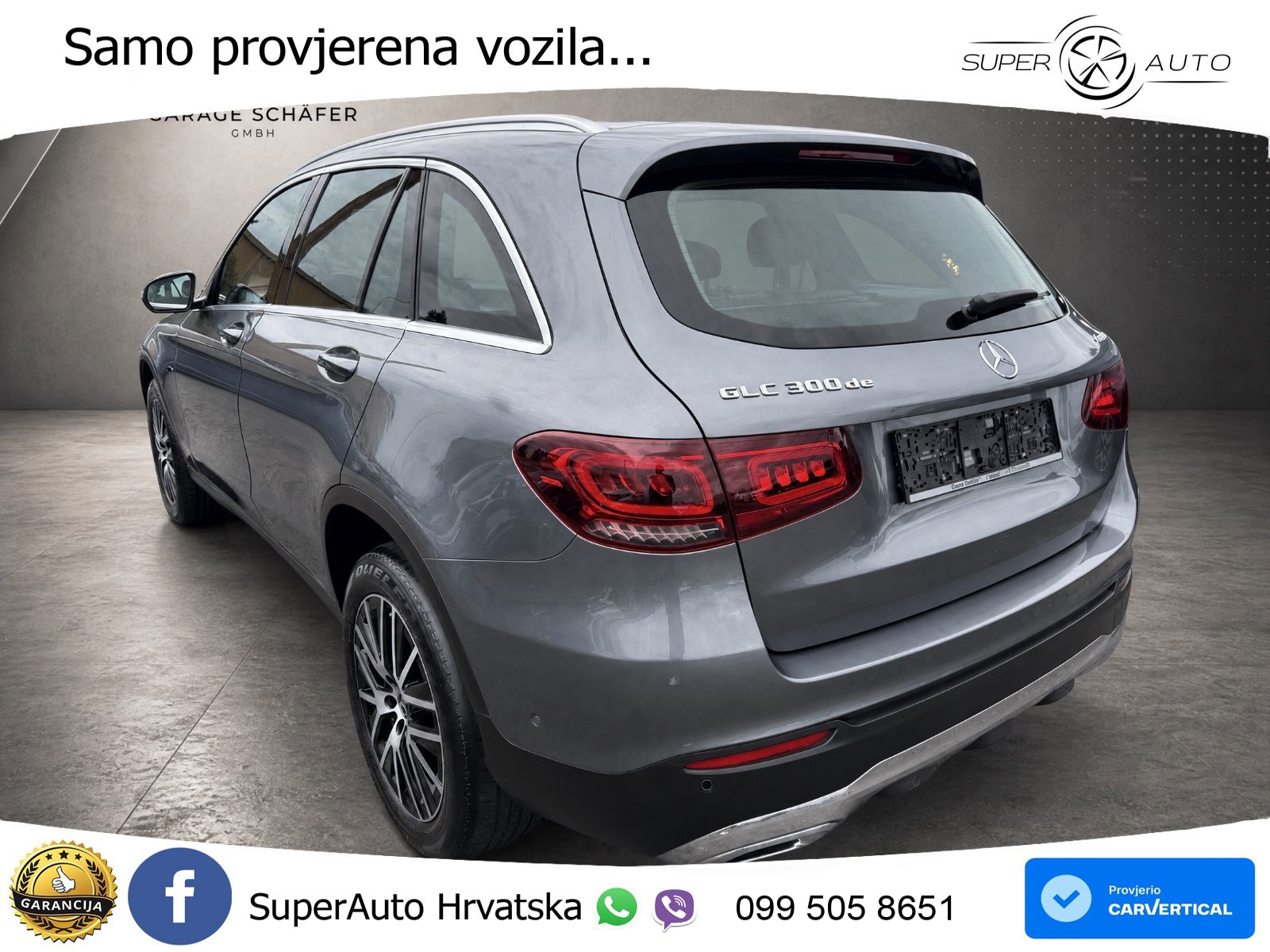 Mercedes GLC 300de (306 KS) 4MATIC 9G-TRONIC Exclusive LED+GR SJED+ACC