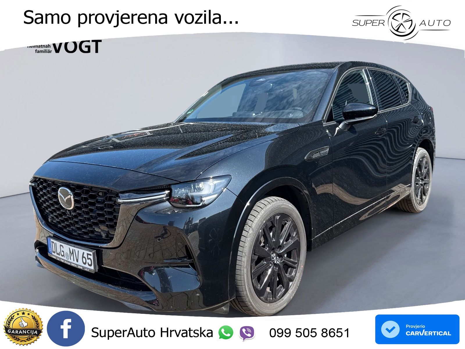 Mazda CX-60 3.3 e-Skyactiv D (254 KS) AWD Automatic LED+GR SJED+ACC