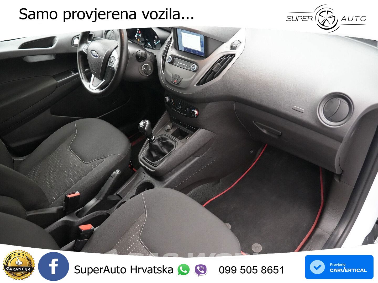 Ford Transit Courier Benzine L1H1 Navi Airco Cruise C 101 KS