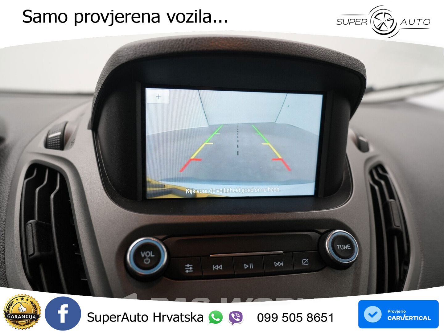 Ford Transit Courier Benzine L1H1 Navi Airco Cruise C 101 KS