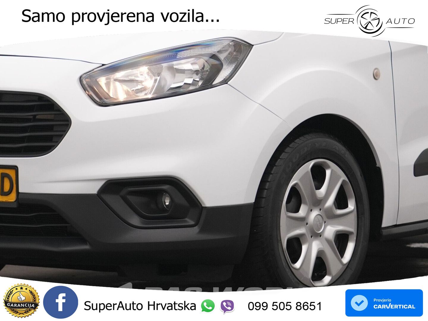 Ford Transit Courier Benzine L1H1 Navi Airco Cruise C 101 KS