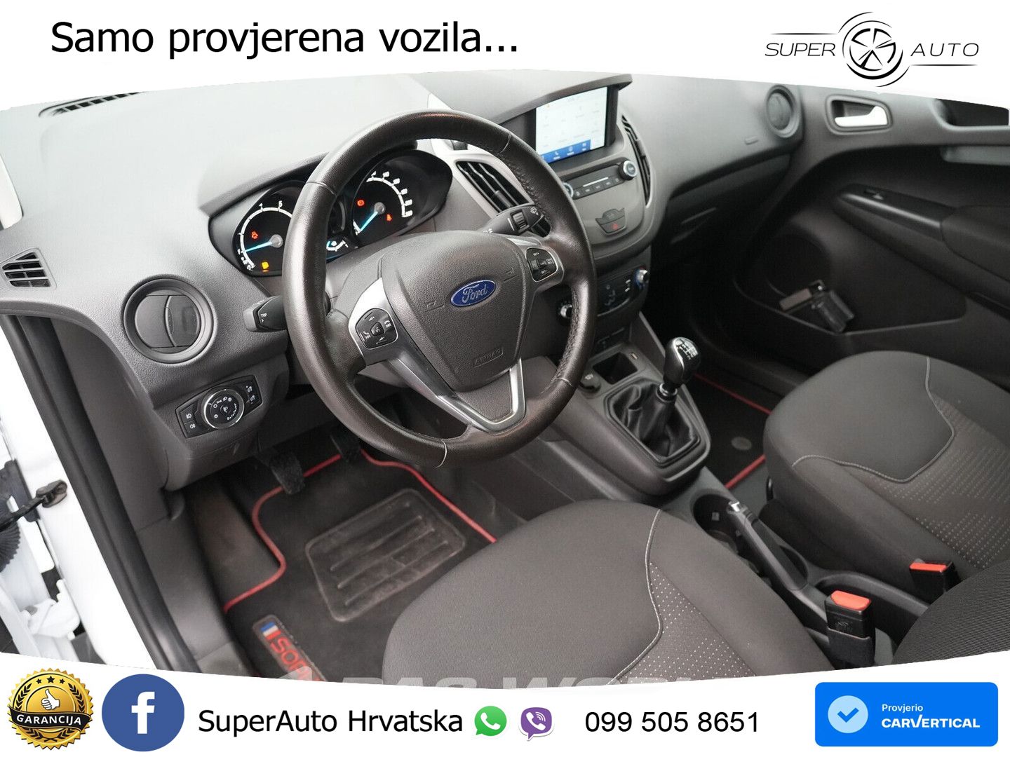 Ford Transit Courier Benzine L1H1 Navi Airco Cruise C 101 KS