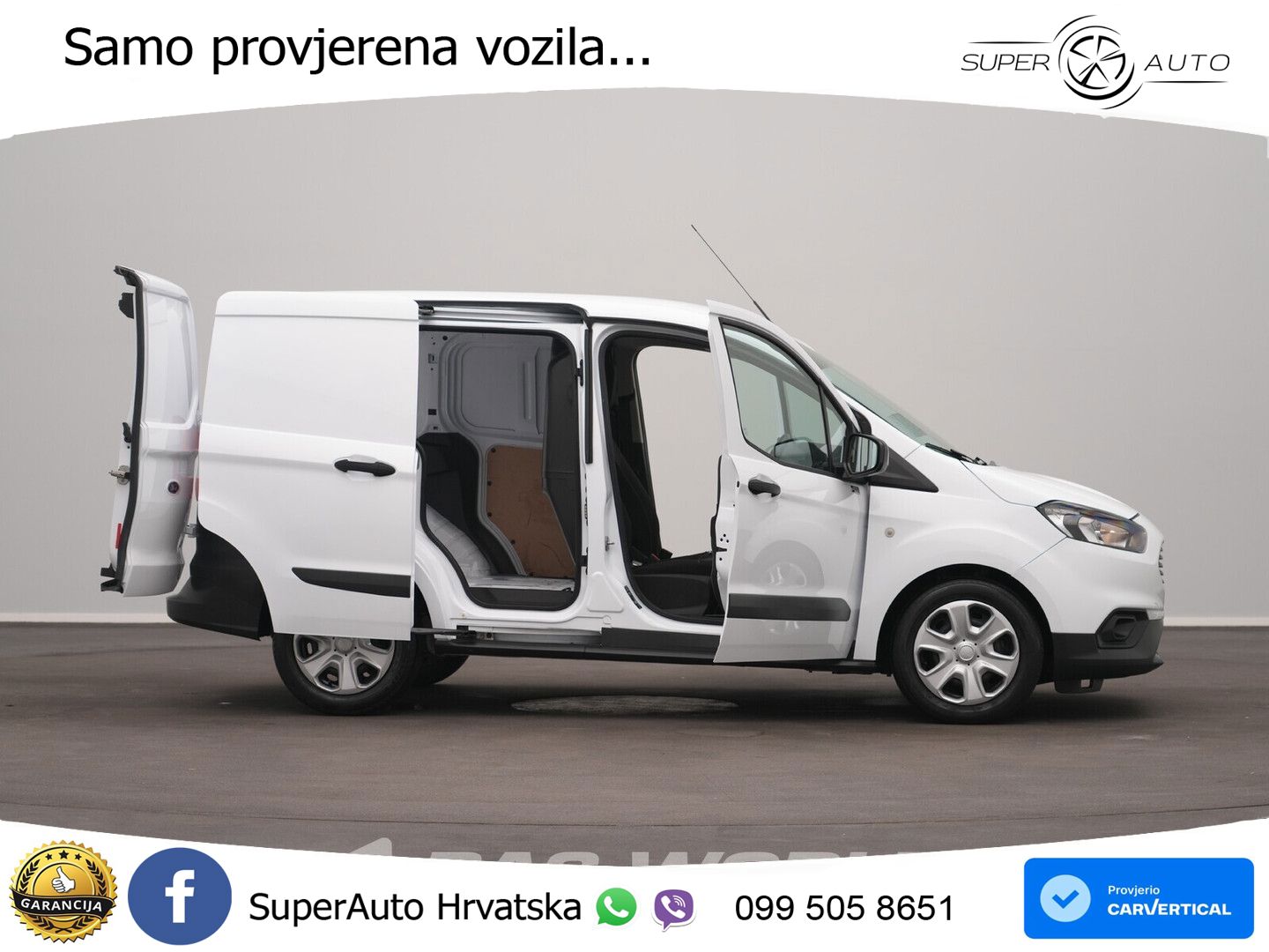 Ford Transit Courier Benzine L1H1 Navi Airco Cruise C 101 KS